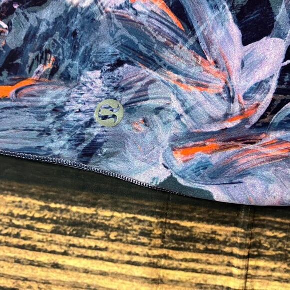 Lululemon Women's‎ Plus Size 20 Blue/Purple High-Rise Crop Leggings 23" - Picture 10 of 10